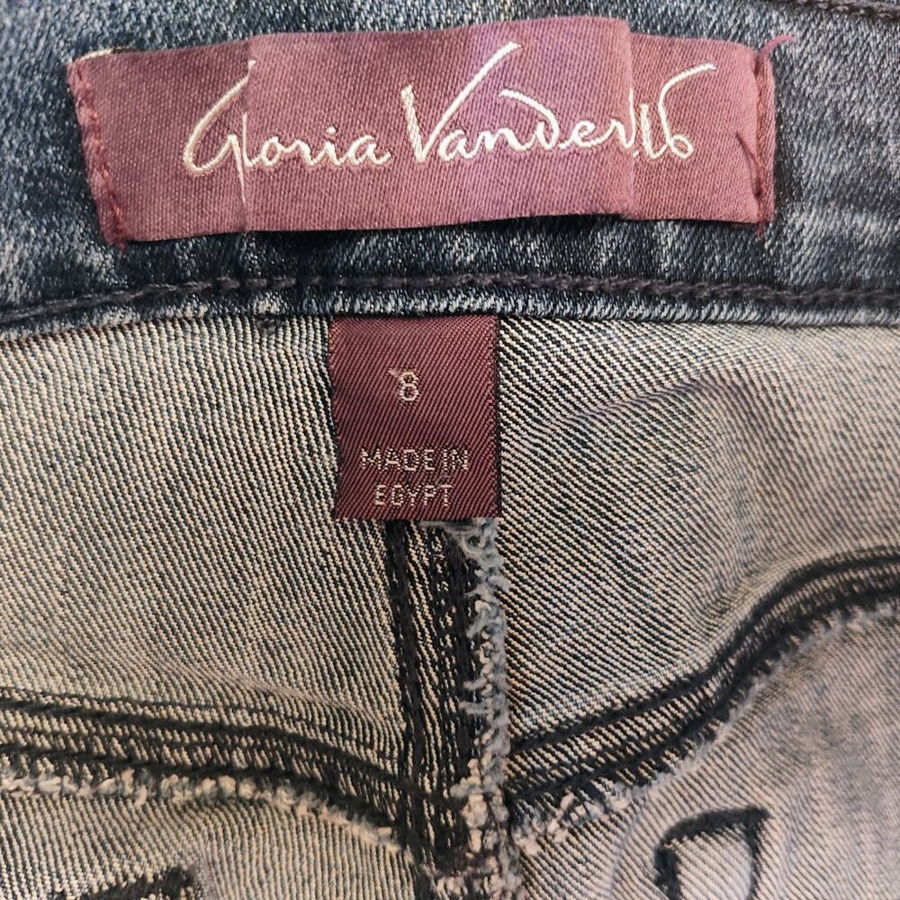 Gloria Vanderbilt Amanda Straight Jeans, Size 8 Short, Used - Picture 8 of 8